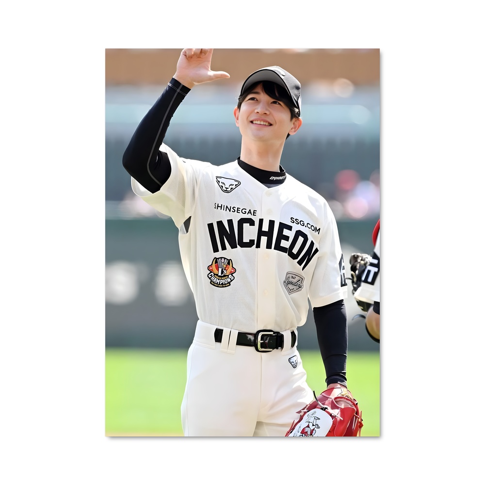 Poster Peace Sign Player – affiche Baseball